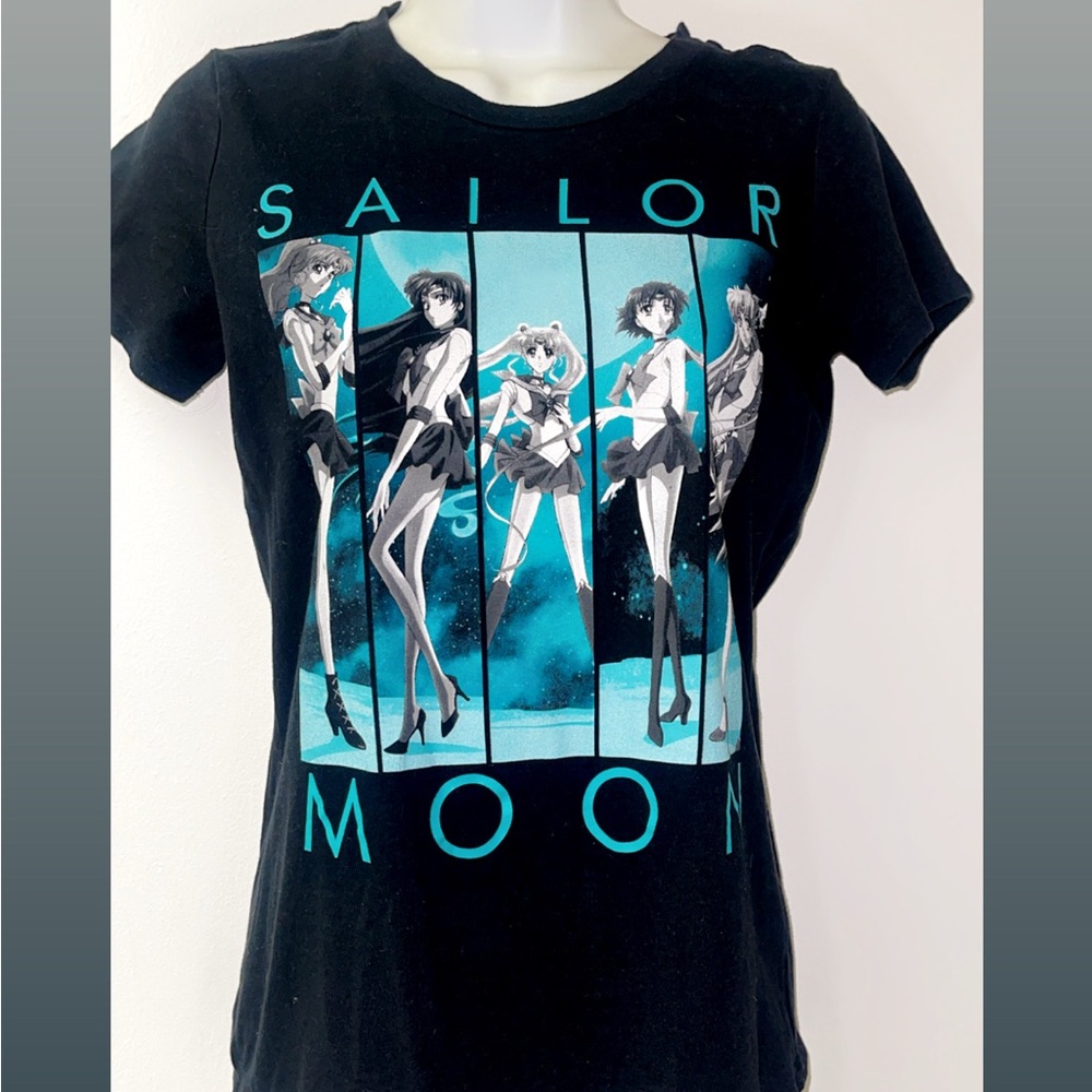 Sailor Moon Black Graphic Tee